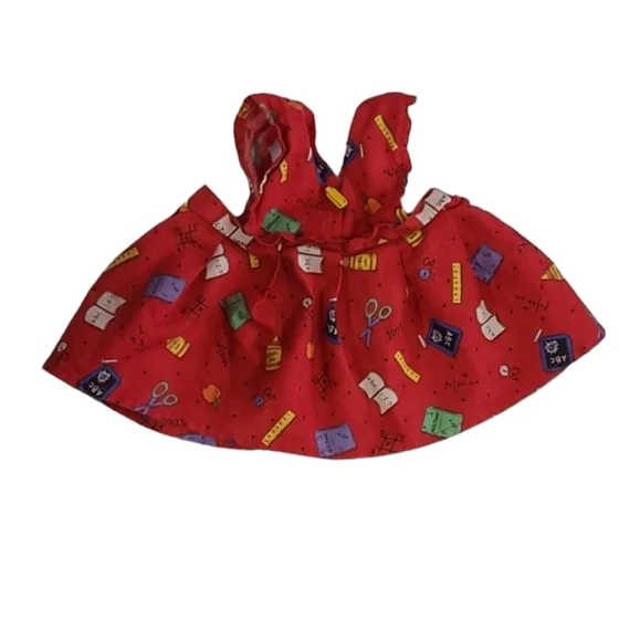 strapless open back dress Ellie's Style Penny Dress Doll Clothes Pattern 14.5-15 inch Dolls main image 1
